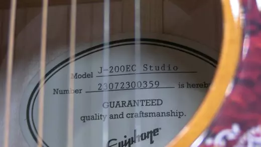 Store Special Product - EPIPHONE - J200 EC STUDIO